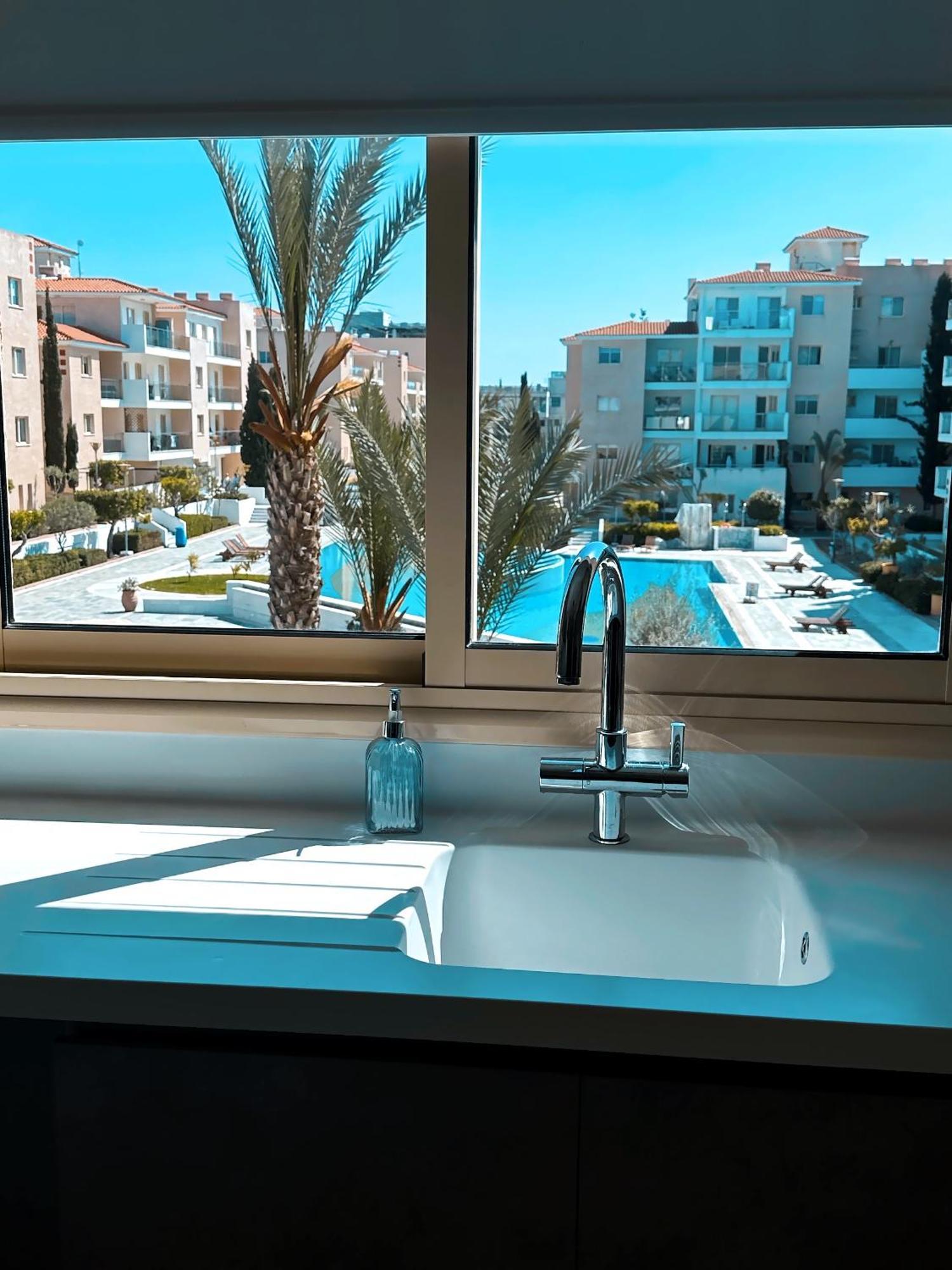 Apartmán Elysia Park Ameliya 202 Paphos Exteriér fotografie