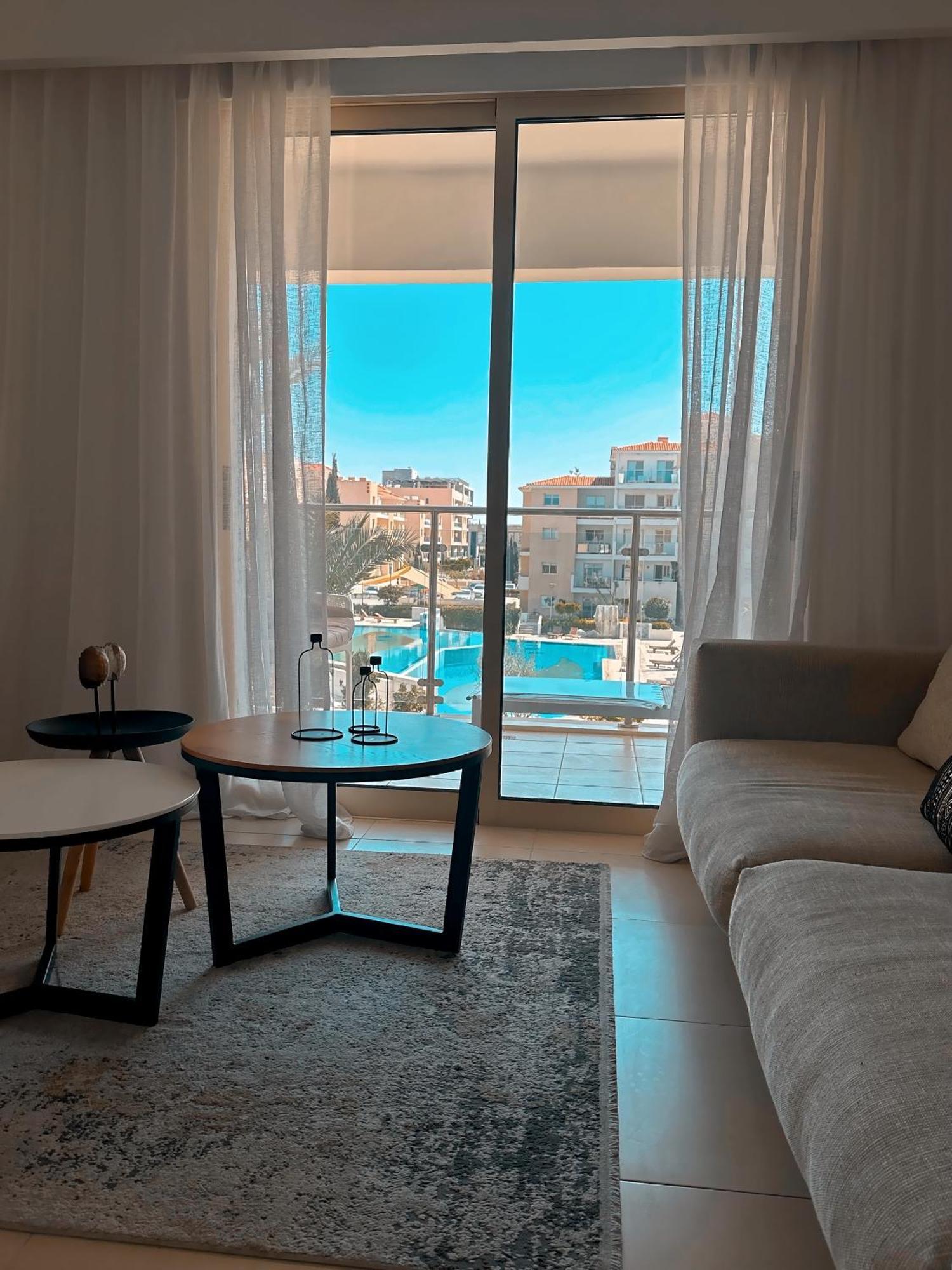 Apartmán Elysia Park Ameliya 202 Paphos Exteriér fotografie